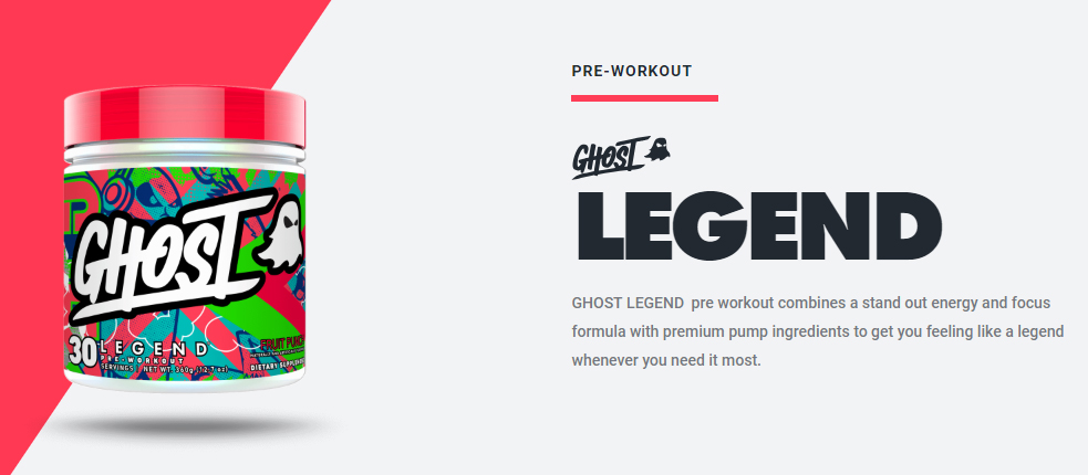 Ghost LEGEND Pre Workout Blue Raspberry review 